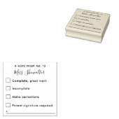 Tampons Encreurs Rétroaction à la maison de l'enseignant (Tamponné)