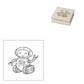 Tampons Encreurs Robot Jouet mou Couleur moi (Tamponné)