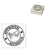 Tampons Encreurs Rocinante Approuvé (tampon officiel en caoutchouc) (Tamponné)