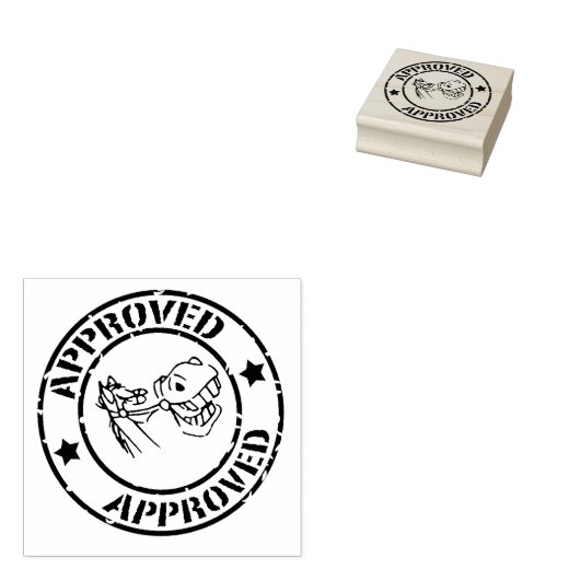 Tampons Encreurs Rocinante Approuvé (tampon officiel en caoutchouc) (Tamponné)