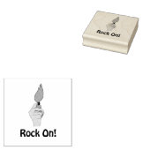 Tampons Encreurs Rock On Concert Lighter (Tamponné)