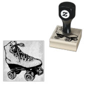 Tampons Encreurs rollerskates quatre-vingts (Tamponné)