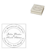 Tampons Encreurs Romantique classique Pearl Swan Mariage de cadre f (Tamponné)