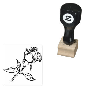 Tampons Encreurs rose à main