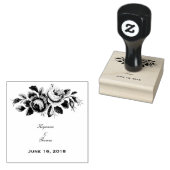 Tampons Encreurs Rose romantique | TIMBRE POUR MARIAGE (Tamponné)