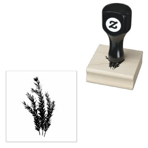 Tampons Encreurs Rosemary Herb Jardin Botanique Aquarelle Florale