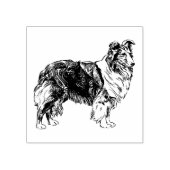 Tampons Encreurs Rough Collie Chien race (Impression)