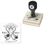 Tampons Encreurs Roulez avec elle LGBTQ Toilette Papier Roulez Enre (Tamponné)