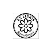 Tampons Encreurs Round Ex Libris - 6 Fleur Pétale (Impression)