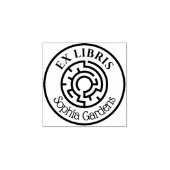 Tampons Encreurs Round Ex Libris Labyrinth (Impression)