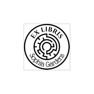 Tampons Encreurs Round Ex Libris Labyrinth