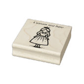 Tampons Encreurs Royal Princess Customizable Rubber Stamp (Tampon)