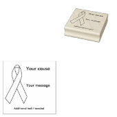 Tampons Encreurs Ruban de sensibilisation personnalisable (Tamponné)