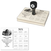 Tampons Encreurs Ruche et abeilles et calendrier 2026 (Tamponné)