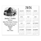 Tampons Encreurs Ruche et abeilles et calendrier 2026 (Impression)