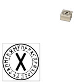 Tampons Encreurs Rune Circle [07. Gebo] Timbre en caoutchouc (Tamponné)