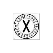 Tampons Encreurs Rune Circle [07. Gebo] Timbre en caoutchouc (Impression)