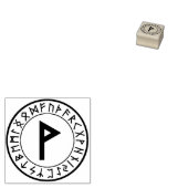 Tampons Encreurs Rune Circle [08. Wunjo] Timbre en caoutchouc (Tamponné)