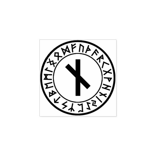 Tampons Encreurs Rune Circle [10. Timbre en caoutchouc (Impression)