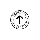 Tampons Encreurs Rune Circle [17. Tiwaz] Timbre en caoutchouc (Impression)