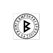 Tampons Encreurs Rune Circle [18. Berkano] Timbre en caoutchouc (Impression)