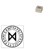 Tampons Encreurs Rune Circle [24. Dagaz] Timbre en caoutchouc (Tamponné)