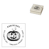 Tampons Encreurs Rustic Jack O´Lantern Citrouille Adresse d´Hallowe (Tamponné)