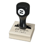 Tampons Encreurs Rustic Mountains & Pines Ex libris (Tampon)
