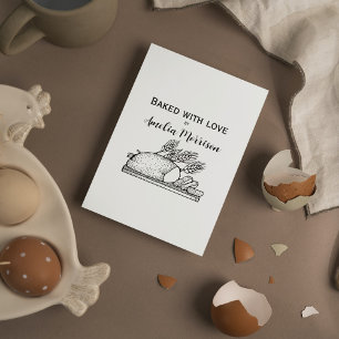 Tampons Encreurs Rustique cuit avec amour Pain Vintage personnalisé