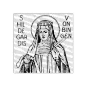 Tampons Encreurs Saint Hildegard de Bingen Abbess bénédictine (Impression)