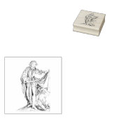 Tampons Encreurs Saint Martin avec un timbre en caoutchouc mendiant (Tamponné)