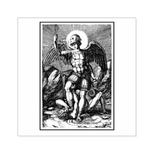 Tampons Encreurs Saint Michel l'Archange catholique Religieux