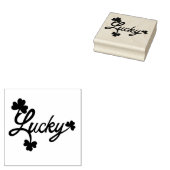 Tampons Encreurs Saint-Patrick Lucky Shamrock Green Clover Leaf (Tamponné)