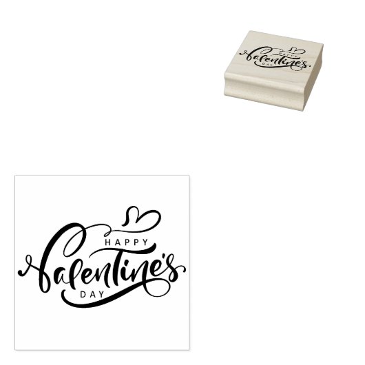 Tampons Encreurs Saint Valentin Timbre en caoutchouc (Tamponné)