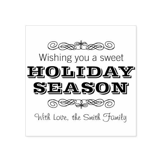 Tampons Encreurs Saison de Noël Cookies en caoutchouc Stamp (Impression)