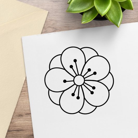 Tampons Encreurs Sakura Cherry Blossom Fleur Couleur Me