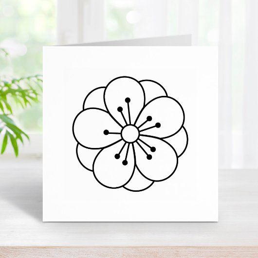 Tampons Encreurs Sakura Cherry Blossom Fleur Couleur Me