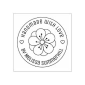 Tampons Encreurs Sakura Cherry Blossom Flower Handmade with Love (Impression)