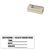 TAMPONS ENCREURS SALLE DE BAIN DE L'ENSEIGNANT POMPE (Tamponné)