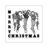 Tampons Encreurs Salute militaire Timbre en caoutchouc de Noël (Impression)