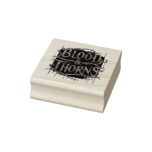Tampons Encreurs Sang et épines Conception gothique - Sombre et Edg