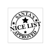 Tampons Encreurs Santas Nice List Approved Christmas (Impression)