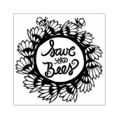 Tampons Encreurs Sauvez le Jour des terres des abeilles (Impression)