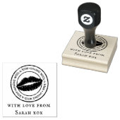 Tampons Encreurs Scellé avec la lèvre de baiser Impression personna (Tamponné)