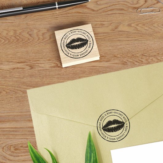 Tampons Encreurs Scellé avec un Timbre en caoutchouc de 2 po