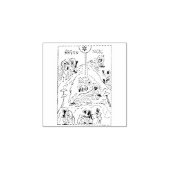 Tampons Encreurs Scène minimale de la Nativité orthodoxe (Impression)