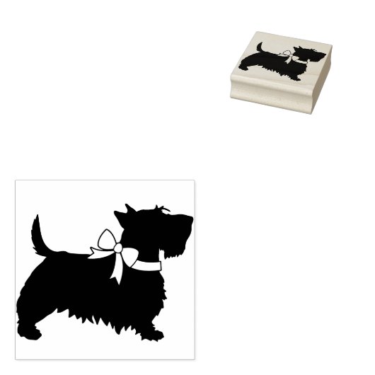 Tampons Encreurs Scottish Terrier Scotty Chien écossais Chien Chien (Tamponné)