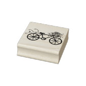 Tampons Encreurs Scrapbooking romantique à fleurs de vélos (Tampon)
