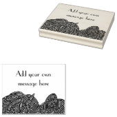 Tampons Encreurs Scribblprint Waves Personnalisé (Tamponné)