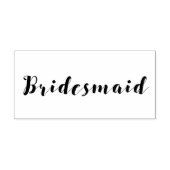 Tampons Encreurs Script Bridesmaid (Impression)